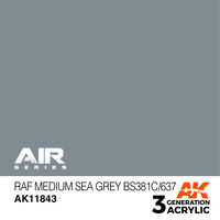 AK 11843 RAF Medium Sea Grey BS381C/637