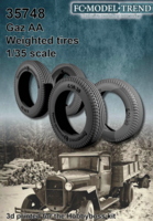 GAZ AA, weighted tires - Image 1