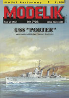 US destroyer USS PORTER