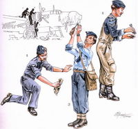 RAF mechanics for Wellington