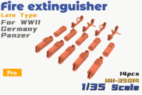 Fire Extinguisher Late Type For WWII Germany Panzer