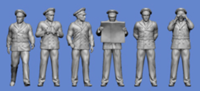 Navy 1939-45 German officers  6 figures