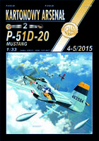 P-51D-20 Mustang - American Fighter (Matte Paper) (2 Complete Models)