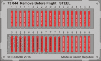 Remove Before Flight STEEL
