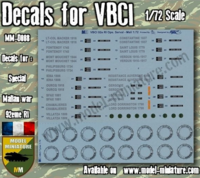 Decals for VCBI (special Malian , 92ème RI)