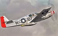 P-51B Dorsal fin USAAF