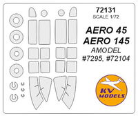 AERO 45 / AERO 145 (AMODEL) + wheels masks