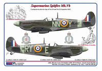 Czechoslovak pilots & dogs of No.310 and No.313 Squadron RAF - Supermarine Spitfire Mk.Vb