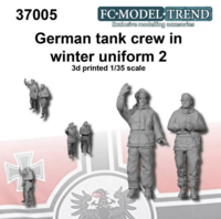 German tank crew WWII, winter uniform, set 2