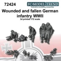 Fallen/wounded German soldiers